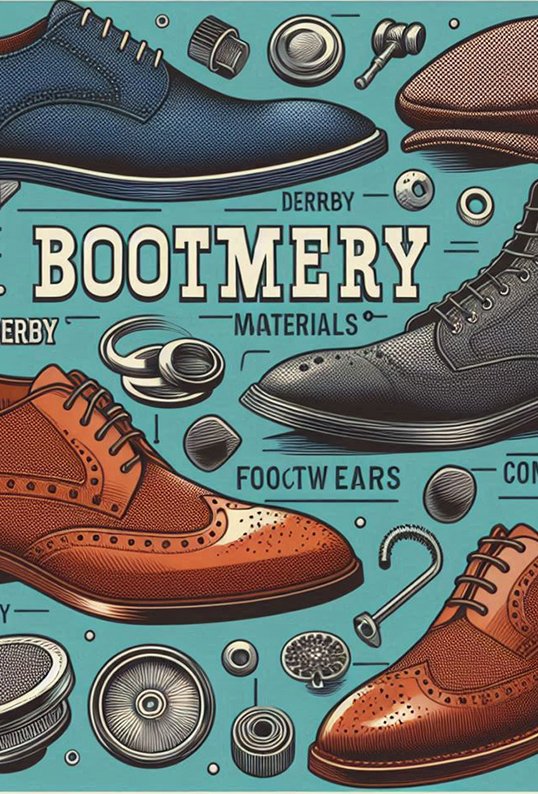 Explore glossary of shoe terms including components, materials, and construction methods